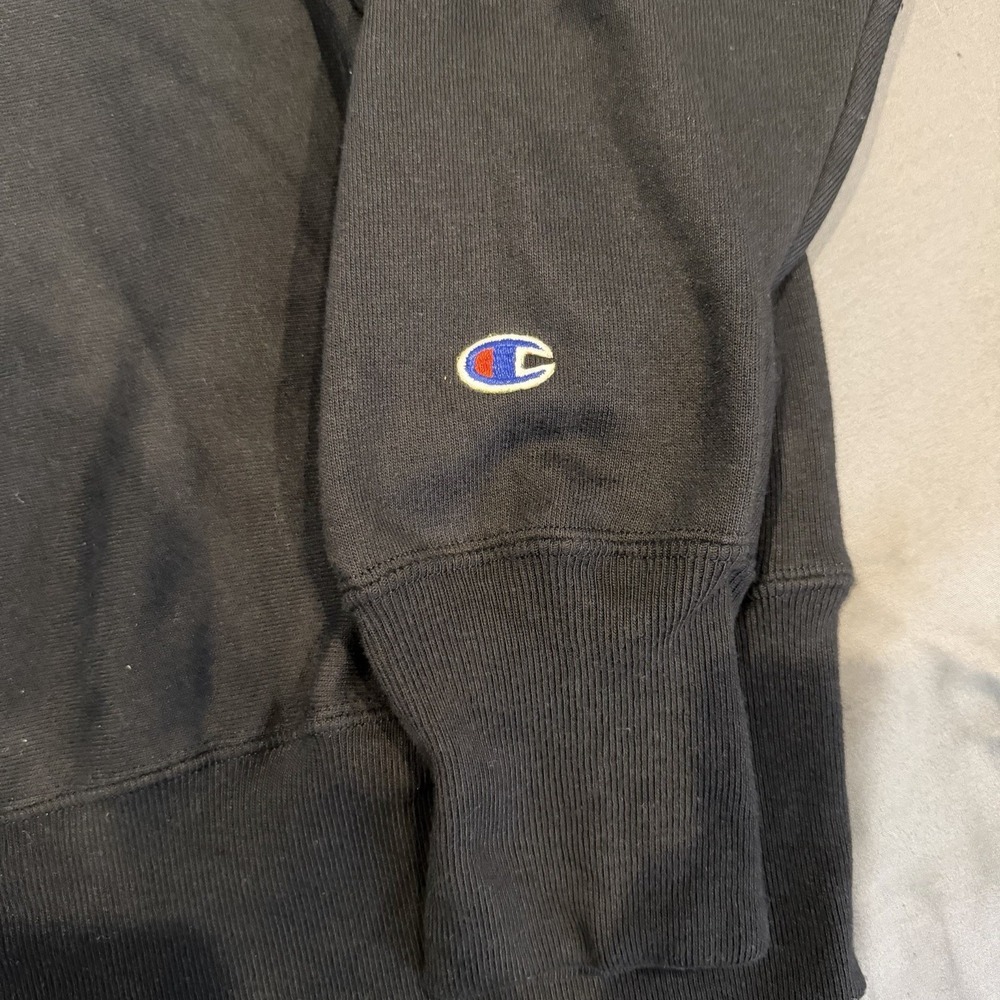 NWT Champion Reverse Weave Sweatshirt Mens XXL Black S1050N-003 Vintage Heavy - Picture 5 of 8